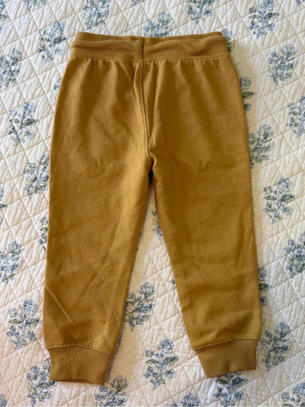 Carter's Mustard Brown Jogger Sweatpants with Drawstring